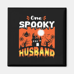 Frauen Beängstigende Spooky Halloween Design Spuk Magnet