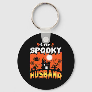 Frauen Beängstigende Spooky Halloween Design Spuk Schlüsselanhänger