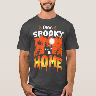 Frauen Beängstigende Spooky Halloween Design Spuk  T-Shirt