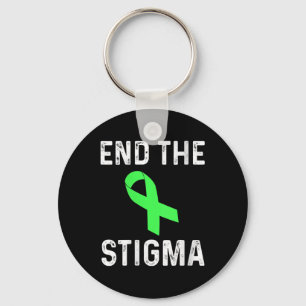 Frauen beenden das Stigma Mental Health Awareness Schlüsselanhänger