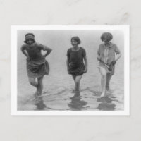 Frauen beim Arlington Beach Foto