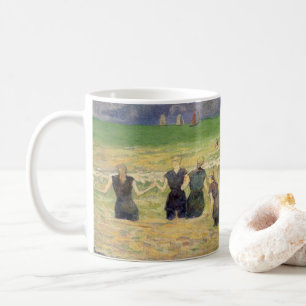 Frauen beim Baden Dieppe von Paul Gauguin Kaffeetasse
