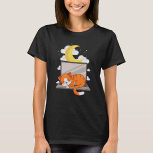 Frauen Bekleidung Tier Notebook Katze T-Shirt