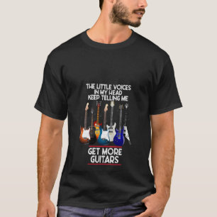 Frauen bekommen mehr Gitarre Lustige Gitarre Gitar T-Shirt