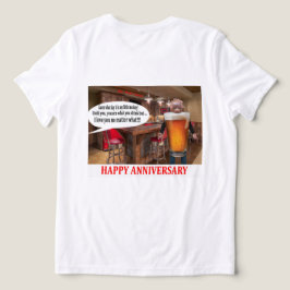Frauen bella tee. glücklicher Jahrestag. orangutan Tri-Blend Shirt