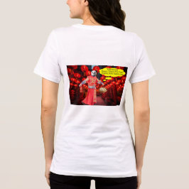 Frauen bella tee. Happy Chinese New Year. Panda/ Tri-Blend Shirt