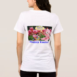 Frauen bella tee. Happy Oaster. Alpaca/Hunny Tri-Blend Shirt