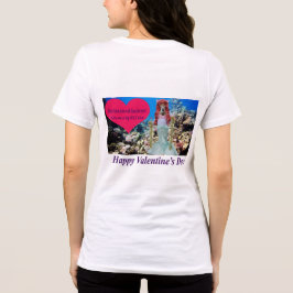 Frauen bella tee. Herzlichen Glückwunsch Valentins Tri-Blend Shirt