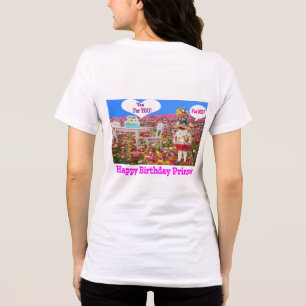 Frauen bella tee. Herzlichen Glückwunsch zum Gebur Tri-Blend Shirt