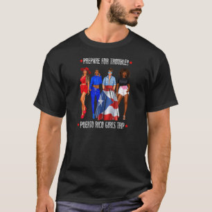 Frauen bereiten Ärger vor Damen Junggesellinnenabs T-Shirt