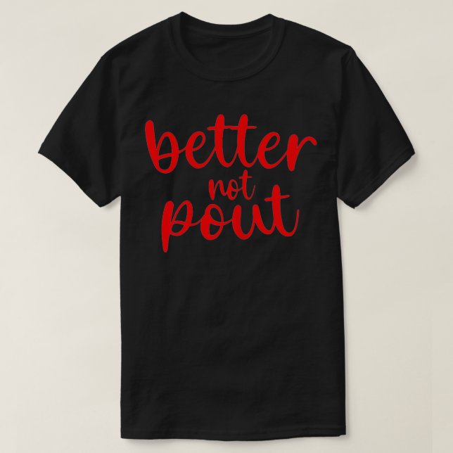 Frauen besser nicht funny Christmas Weihnachten Ni T-Shirt (Design vorne)