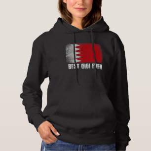 Frauen Beste Gigi je Bahrain Flag Patriotische Mam Hoodie