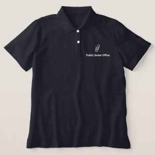 Frauen besticktes Polo