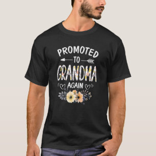 Frauen beworben, Oma wieder Blume neues Grandm T-Shirt