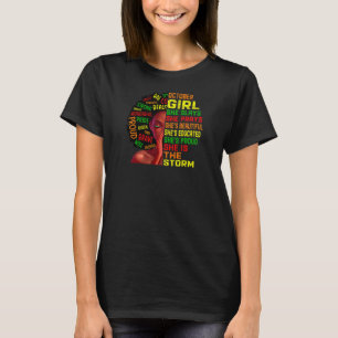 Frauen Birthday Black Girls Frauen Oktober Mädchen T-Shirt