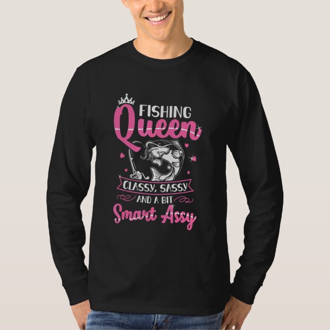 Frauen blasen Frauen Mädchen fischen Frauen Fische T-Shirt (Vorderseite)