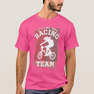Frauen BMX Bike Madagaskar Flag Radfahren Rac T-Shirt