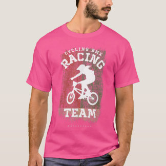 Frauen BMX Bike Madagaskar Flag Radfahren Rac T-Shirt