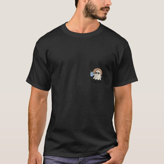 Frauen Boos am Strand Summerween Vibes / Neck T-Shirt (Vorderseite)