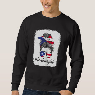 Frauen Boricuagirl Puerto Rico Boricua 1 Sweatshirt