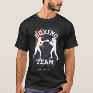 Frauen Boxen Neuseelands Kampf gegen Sport Bo T-Shirt