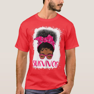 Frauen Brustkrebserkrankung Rosie Riveter Pink A T-Shirt