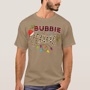 Frauen Bubbie Claus Grandma Santa Buffalo Kariert T-Shirt