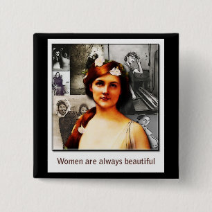 Frauen Button