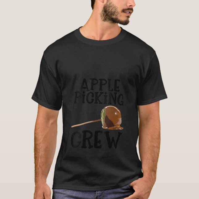 Frauen Candy Apple Picking Crew Funny Candy Desser T-Shirt (Vorderseite)