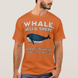 Frauen Cape Cod Massachusets Whale Hallo gibt Coo T-Shirt