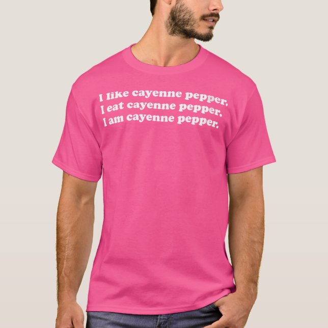 Frauen Cayenne Pepper Lover Men Girls Boys T-Shirt (Vorderseite)