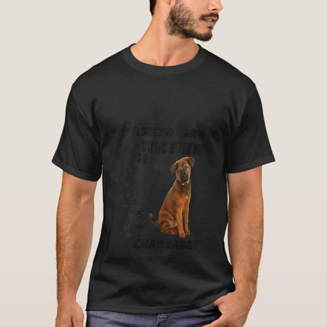 Frauen Chabrador Quote Mama Vater Niedlich Chow Ch T-Shirt (Vorderseite)