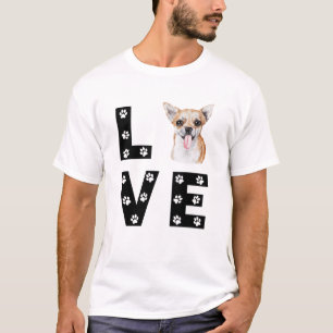 Frauen Chihuahua Hund Welpen Liebe Geschenk , chih T-Shirt