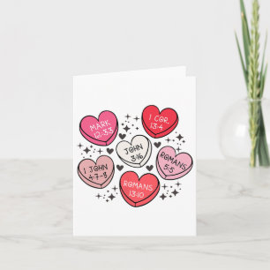 Frauen Christlich Valentinstag Liebe Herzen Religi Karte