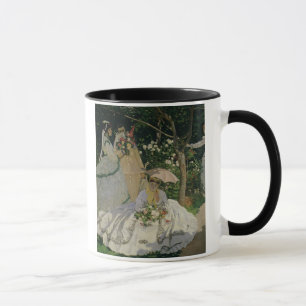 Frauen Claude Monets im Garten Tasse