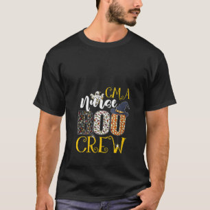 Frauen CMA Nurse Boo Crew Halloween Kostüm Boo Gh T-Shirt