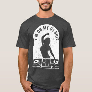 Frauen Cool Deejay Image Disk Jockey Meme Mixer T-Shirt