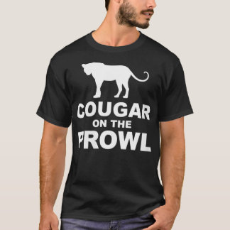 Frauen Cougar auf dem Scheiterhaufen Frauen T-Shirt