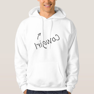 Frauen Cowgirl Lustig Erwachsener Humor Reverse Co Hoodie