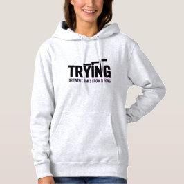 Frauen Cozy Motivational Damen Hoodie, Sweatshirt