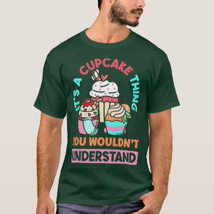 Frauen Cupcake Baker Cupcake Backen Lover T-Shirt
