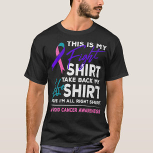 Frauen, das ist mein Schilddrüsenkrebsbewusstsein T-Shirt