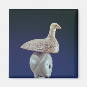 Frauen denken an einen Loon Vogel, von Cape Dorset Magnet