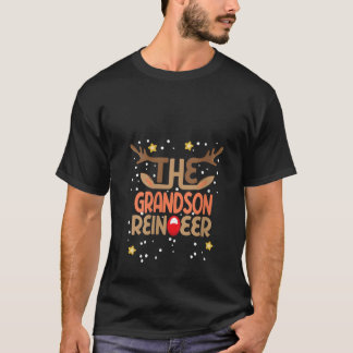 Frauen Der Enkel Rentier passendes Familien Gruppe T-Shirt