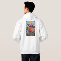 Frauen der Tapferkeit Quilt, Herren Hoodie