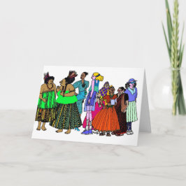 Frauen der Welt - 6 Karte