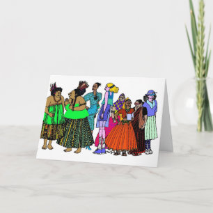 Frauen der Welt - 6 Karte