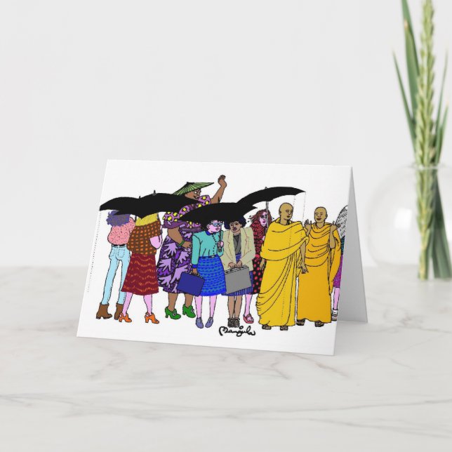 Frauen der Welt - 7 Karte (Vorderseite)