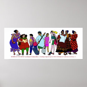 Frauen des Welt-PLAKATS - 1 Poster