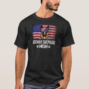 Frauen Deutscher Schäferhund Mutter Amerikanische T-Shirt